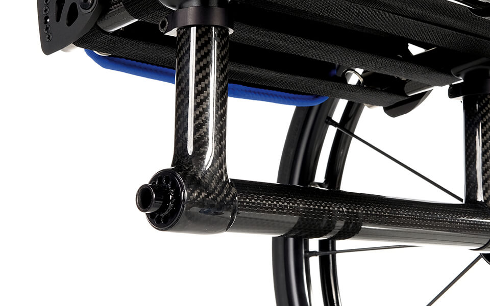 Un fauteuil roulant en carbone que vous pourrez toujours régler avec précision